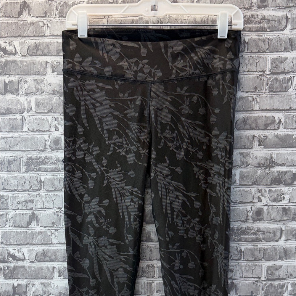 Fabletics Black Patterned Leggings - image 4